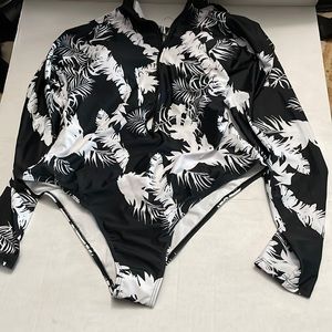 Shein long sleeve bathing suit